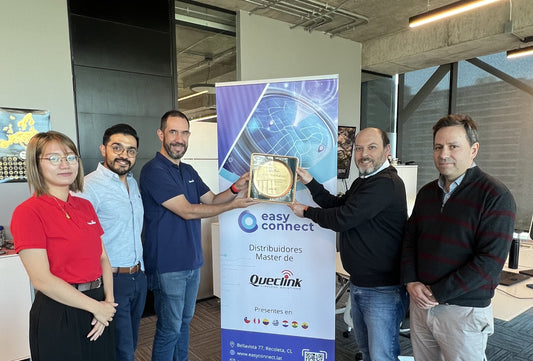 Easy Connect recibe el Premio al Cliente VIP del Año 2023 de Queclink